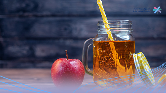 فوائد-شرب-خل-التفاح-مع-الماء-للبشرة