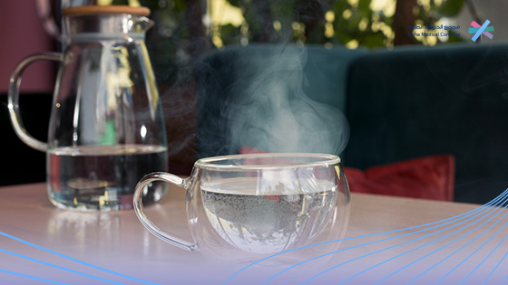 علاج-قرحة-المعدة-بالماء-الساخن